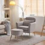 PlushPanache Velvet Chair