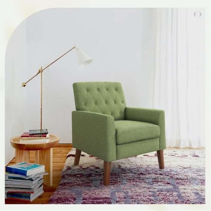 BlissfulBoulevard Modern Haven Armchair
