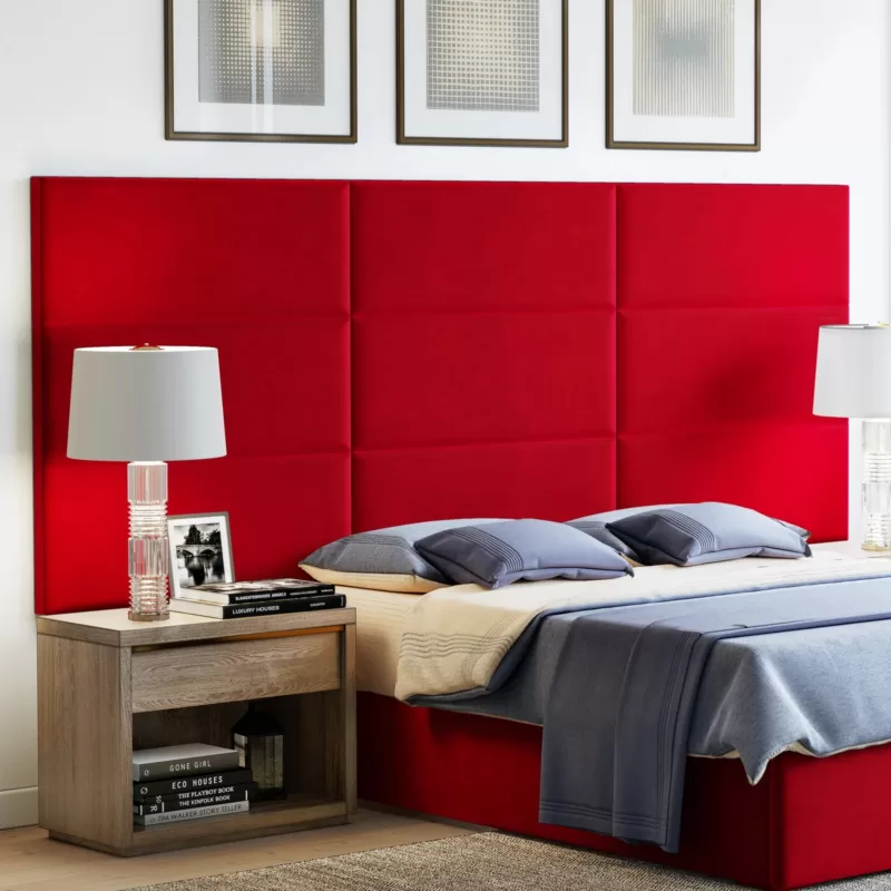 TranquilTryst Luxe Bed Oasis Headboard