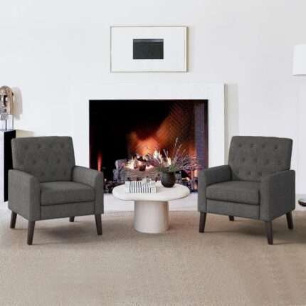 BlissfulBoulevard Modern Haven Armchair