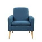 LunaLuxe Velvet Embrace Bliss Armchair