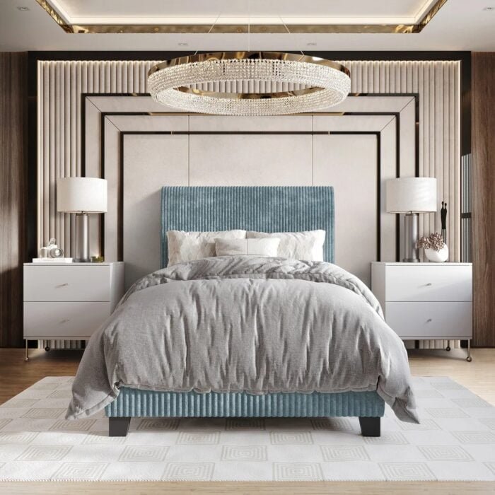 modern simple bed
