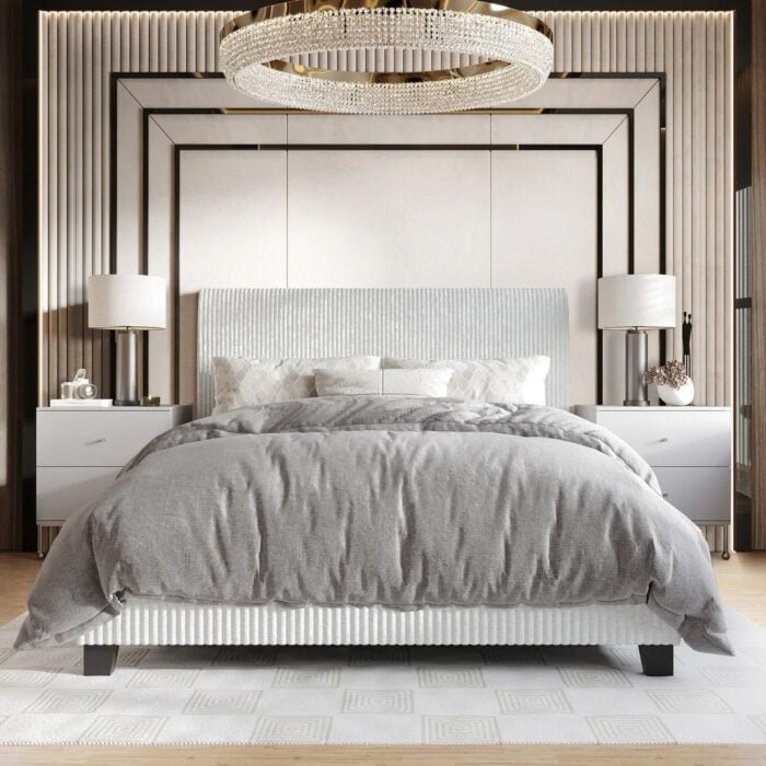 modern simple bed