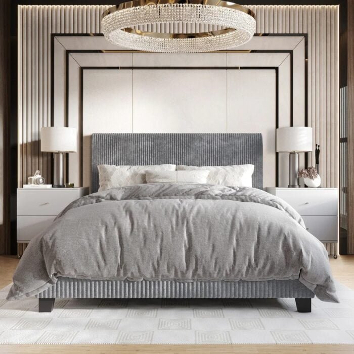 modern simple bed