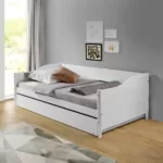 LunaLuxe Luxurious Wood Daybed Oasis