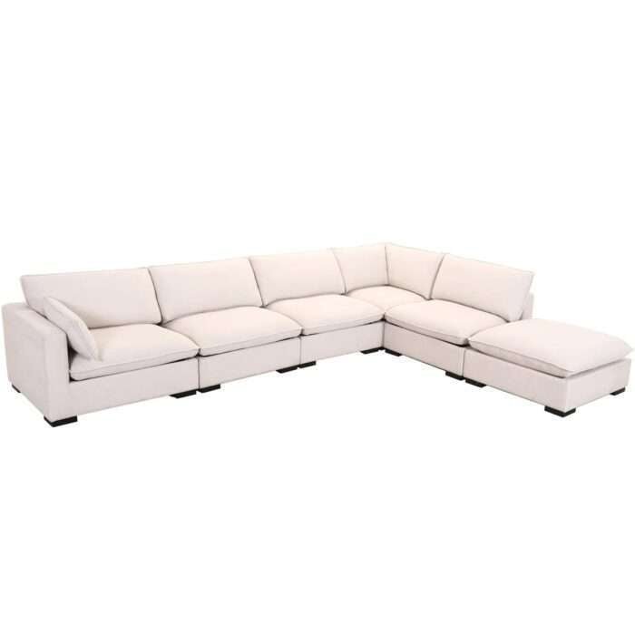 EleganceEnclave Velvet Sofa
