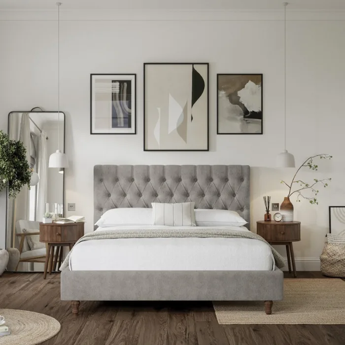 Upholstered Monica Bed