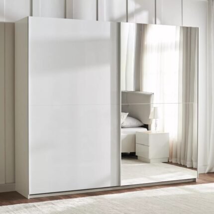 Perfect for urban living, this piece stands out among modern sliding door wardrobes in Dubai, offering a combination of sleek design and practical storage.