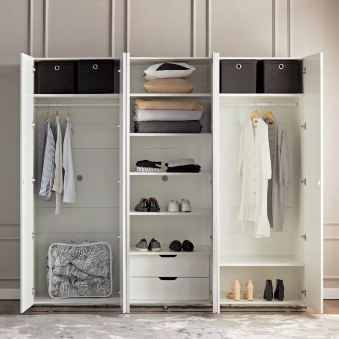 Dune 6 Doors Wardrobe