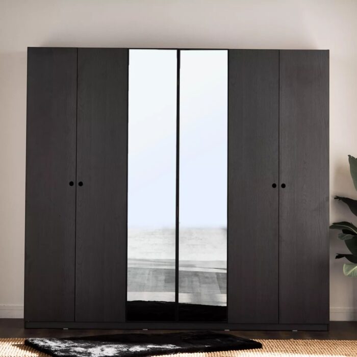 Dune 6 Doors Wardrobe