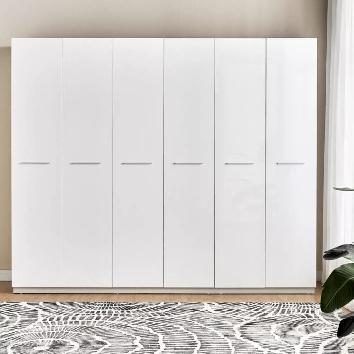 RoyalTone 6 Doors Wardrobe