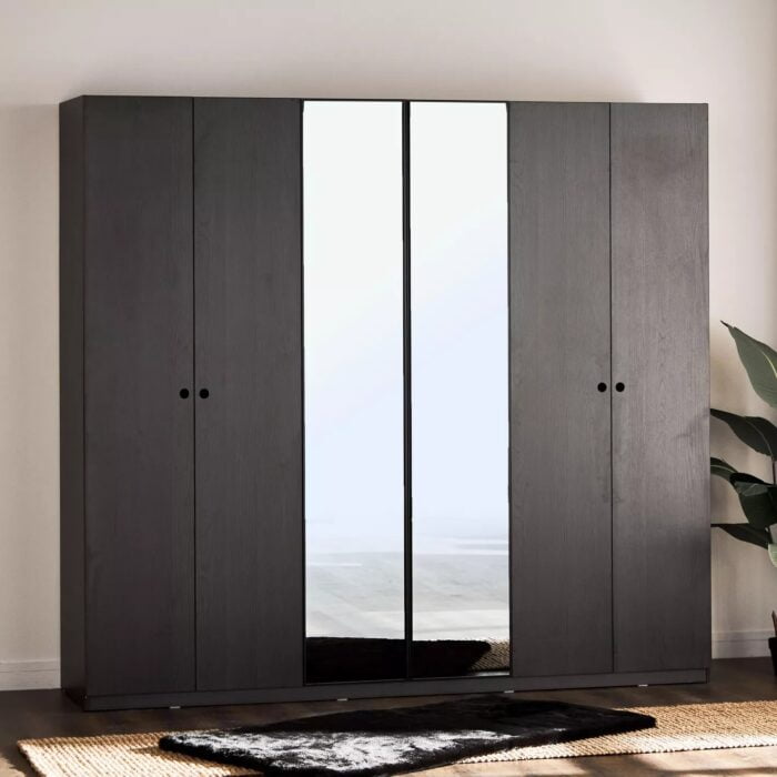 Dune 6 Doors Wardrobe
