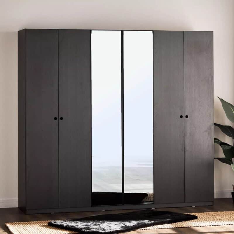 Dune 6 Doors Wardrobe