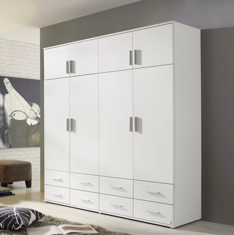 Yamina 4 Doors Wardrobe