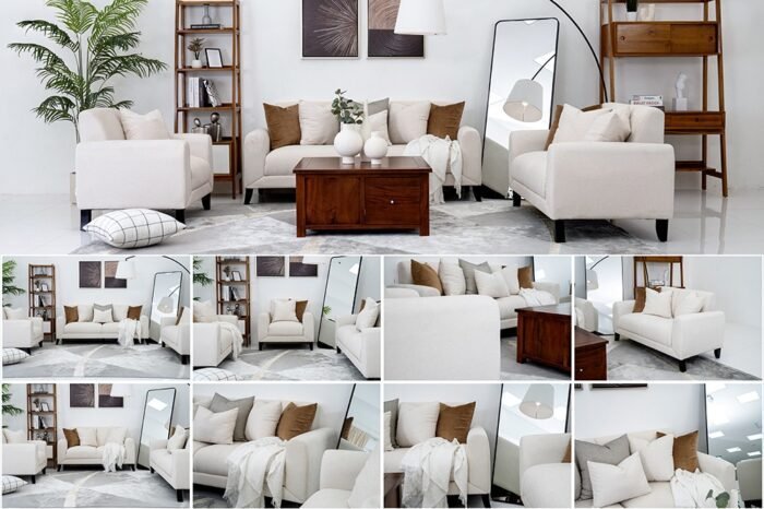 Rozana 6 Seater Sofa Set