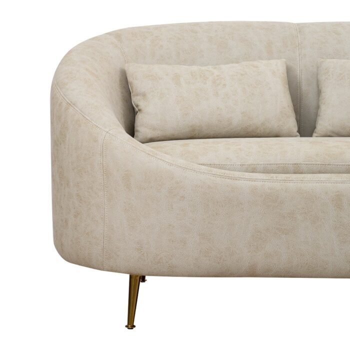 Luna Leather Sofa Set with 6 Seater
