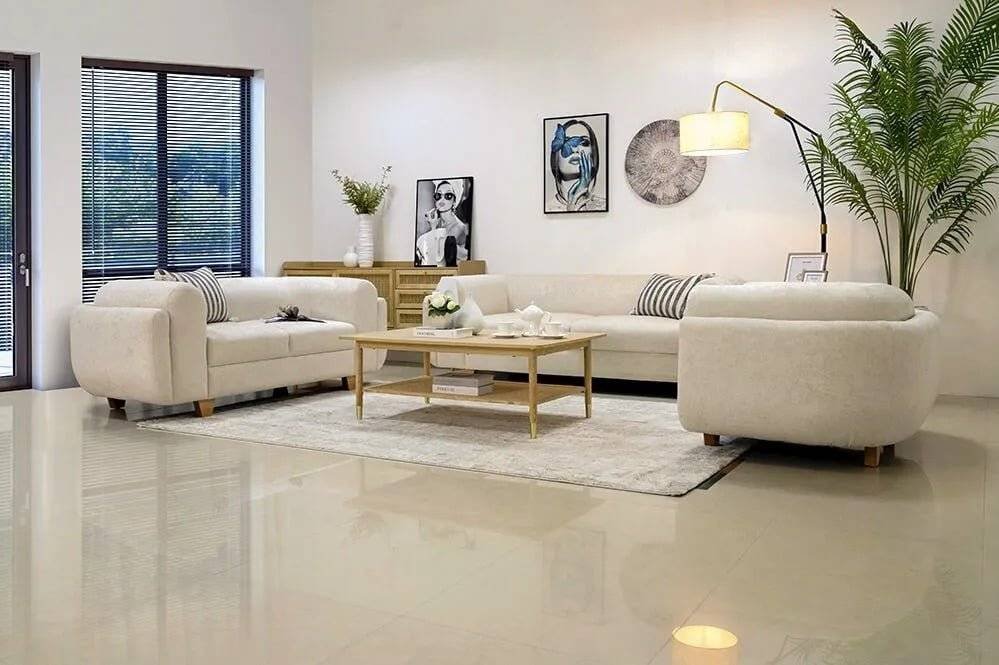 winter sale 35% off furniture in UAE Dubai Auburn 6 Seater Sofa Set