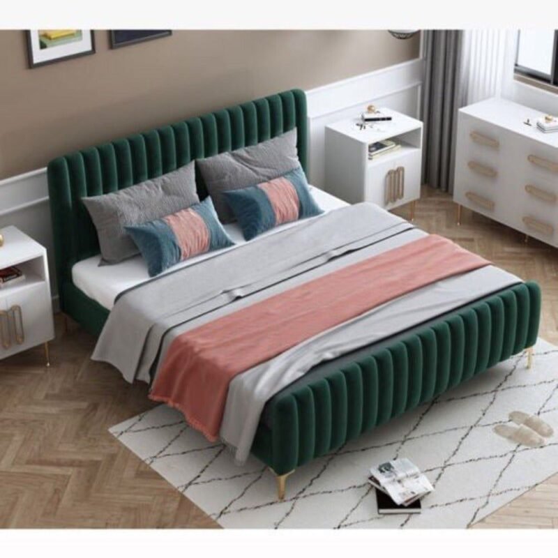 winter sale 35% off furniture in UAE Dubai Vertical Tufting Modular Bed