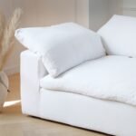 Elisabeth Couch 3 Seater Polyester Sofa