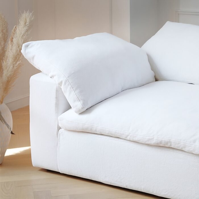 Elisabeth Couch 3 Seater Polyester Sofa
