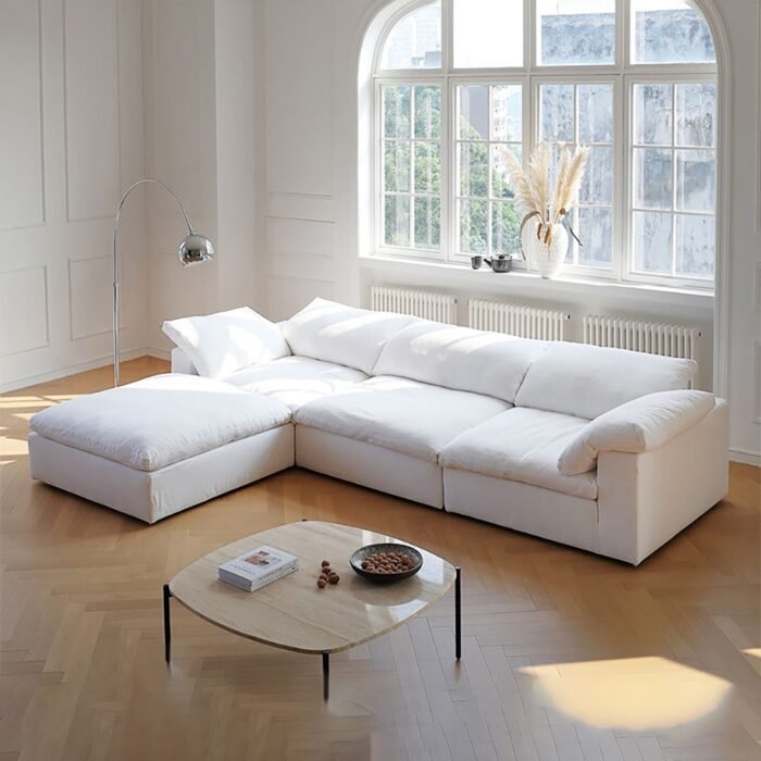 Elisabeth Couch 3 Seater Polyester Sofa