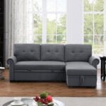Avana Upholstered Pull Out Sofa Bed