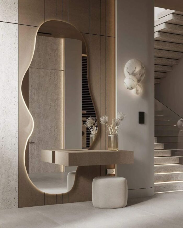 Apple Dresser with Cloud Mirror - Image 1