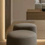 Vesta Reflective Dressing Vanity Console - Image 3