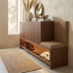 Entryway Credenza Shoe Organizer - Image 3