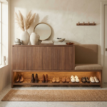 Entryway Credenza Shoe Organizer - Image 2